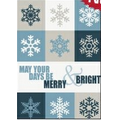 May Your Days Be Merry & Bright Holiday Greeting Card (5"x7")